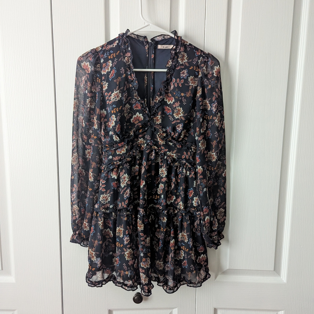 Floral Long Sleeve Dress
